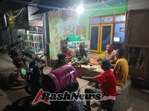 Kegiatan Patroli Malam Koramil 1628-02/Sekongkang Berjalan Aman dan Lancar