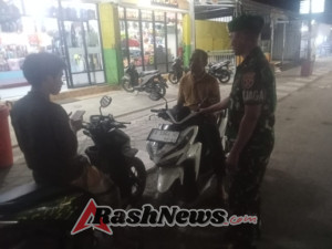 Tingkatkan Rasa Aman, Babinsa Taliwang Sampaikan Imbauan Kamtibmas