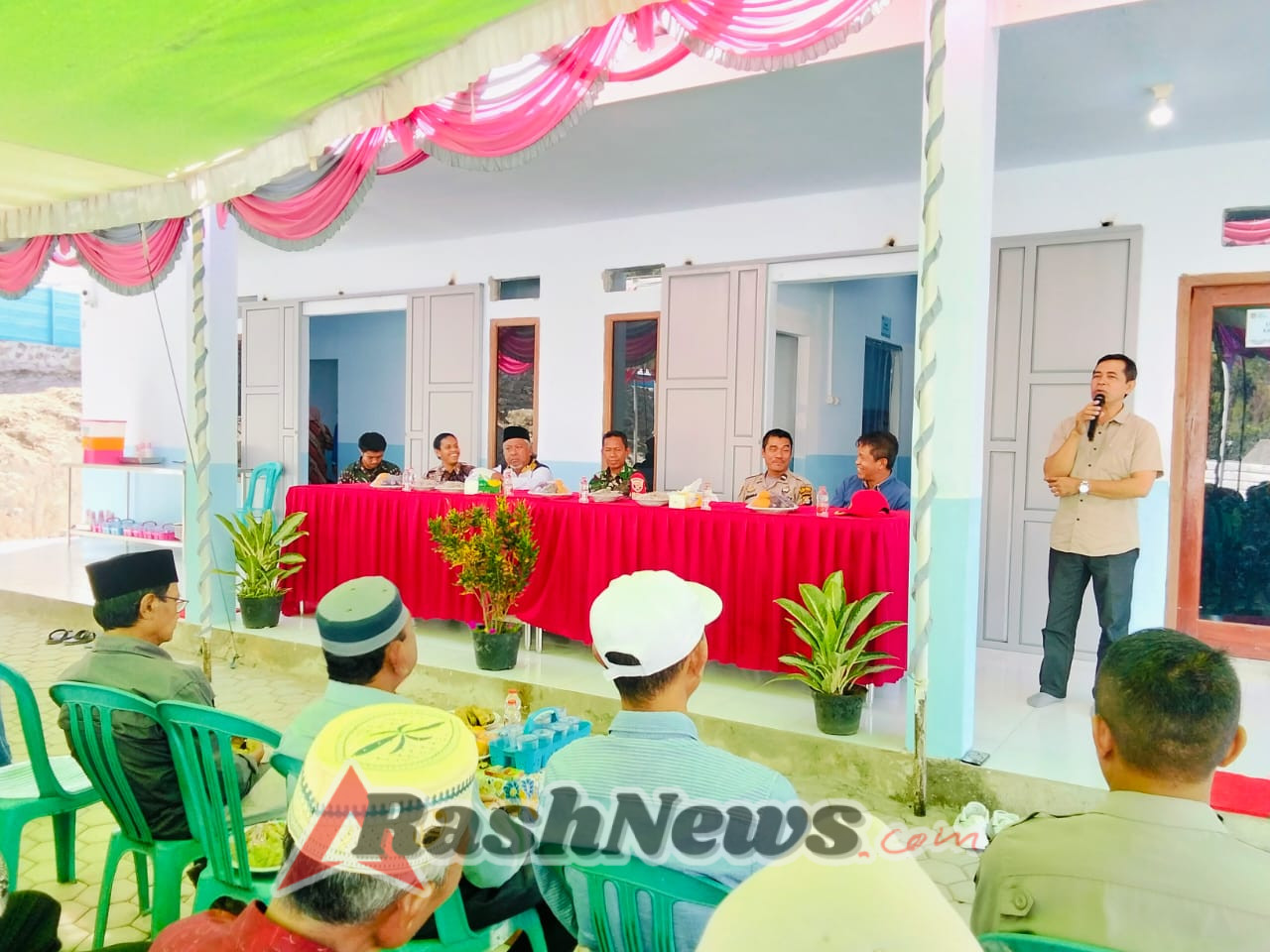 Launching Program MBG (Makan Bergizi Gratis) di Desa Maria Berlangsung Lancar