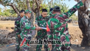 Pasi Log Kodim 1608/Bima Ikut Mendampingi Peninjauan Proyek Strategis Batalyon TP