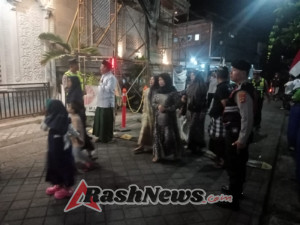 Polsek Kuta Utara Amankan Peringatan Maulud Nabi DI Mushola Al – Hijrah