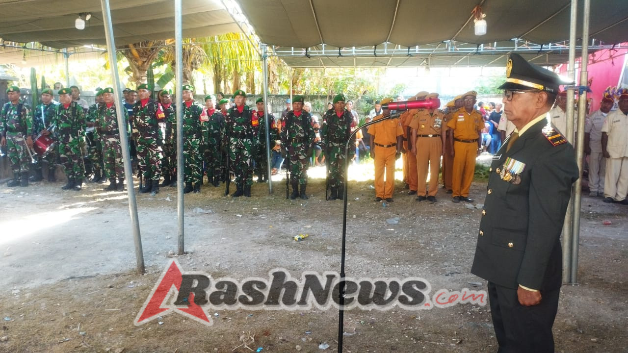Kodim 1604 Kupang Beri Penghormatan Terakhir Untuk Veteran