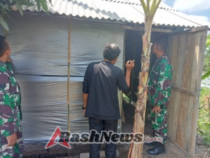 Seputar ilmu pertanian menjadi pembahasan silaturahmi Dandim 1623/Karangasem dengan ketua Baja tani.