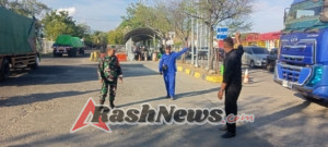 Perkuat Kamtibmas, Babinsa Sumbawa Barat Laksanakan Pengamanan di Objek Vital