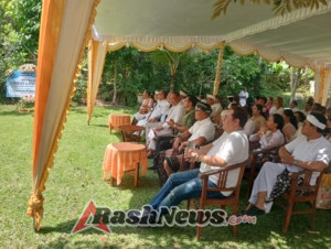 Dandim Klungkung Sampaikan Selamat HUT Ke-28 Ashram Gandhi Puri