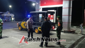 Patroli Pantau Objek Vital SPBU Wilayah Rendang Cegah Gangguan Kamtibmas