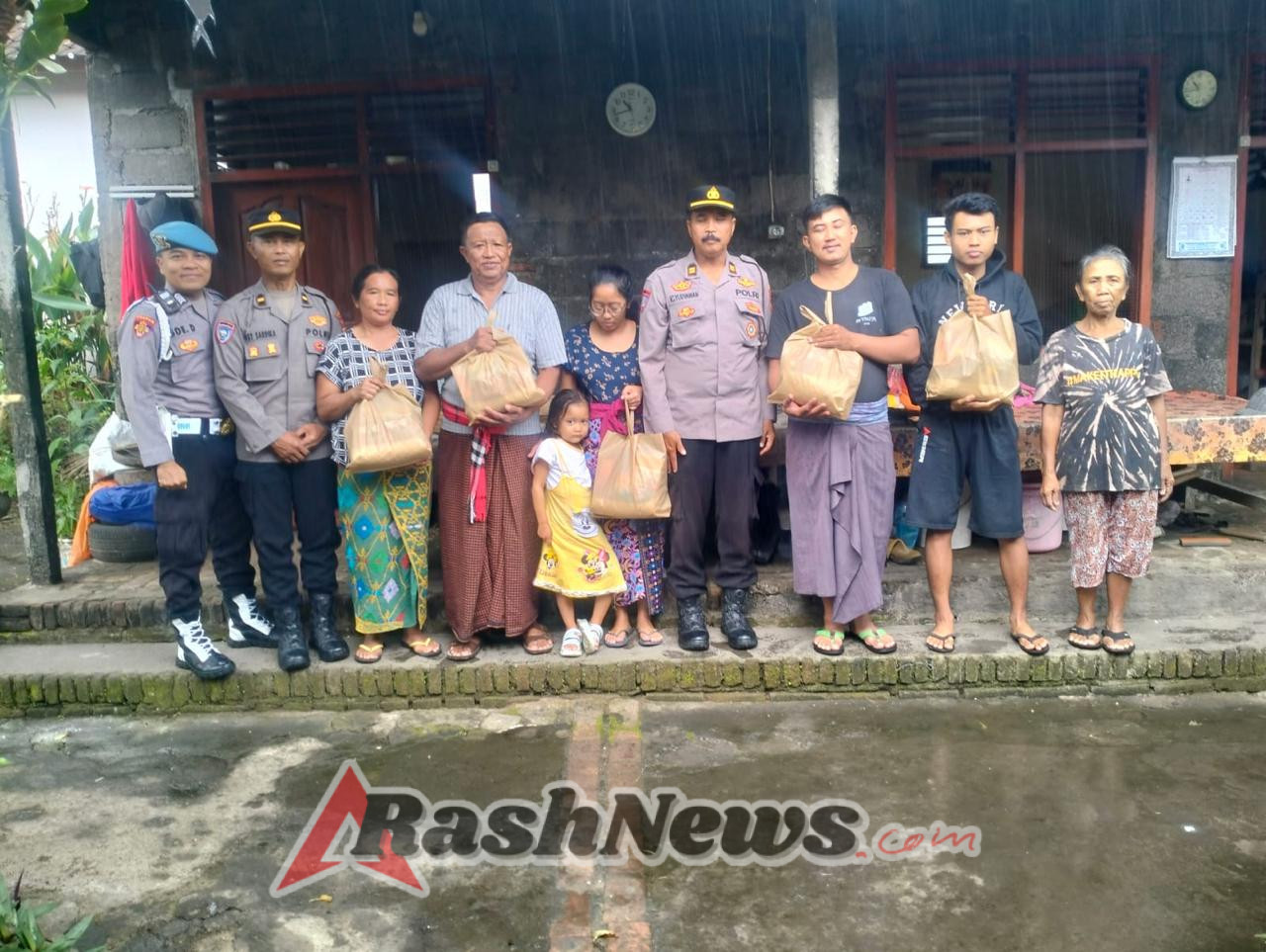 Wujudkan Polri Presisi, Polres Badung Serap Aspirasi Warga Sibanggede Lewat Minggu Kasih