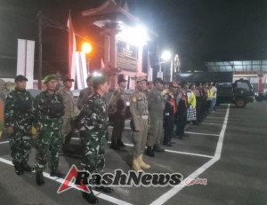 Babinsa Ikut Bergabung dalam Patroli Gabungan, Wujudkan Kamtibmas di Wilayah Hukum Polres Badung