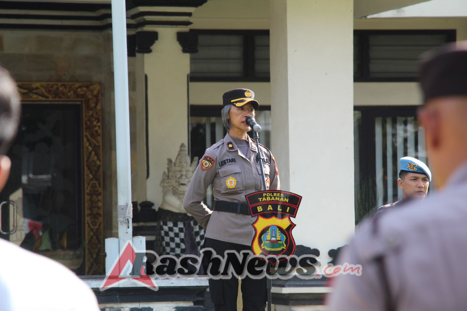 APEL STANDBY POLRES TABANAN TEKANKAN DISIPLIN DAN KESEHATAN PERSONEL