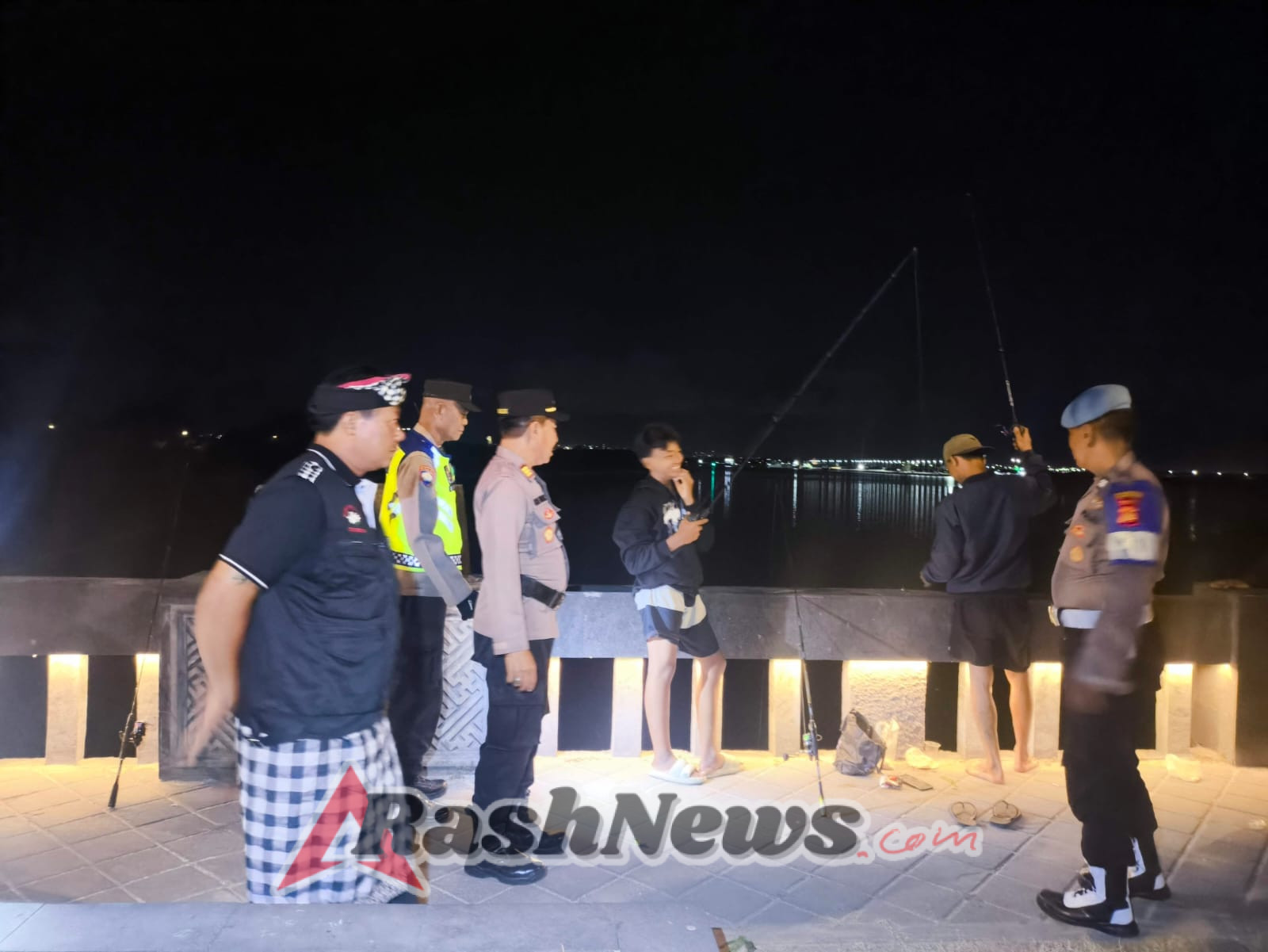 Patroli Gabungan Polsek Denpasar Selatan Antisipasi Gangguan Kamtibmas Berjalan Aman dan Lancar