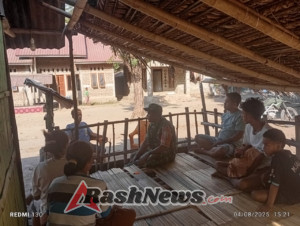 Sinergi TNI dan Warga Desa Rangalaka Kunci Stabilitas Keamanan Wilayah