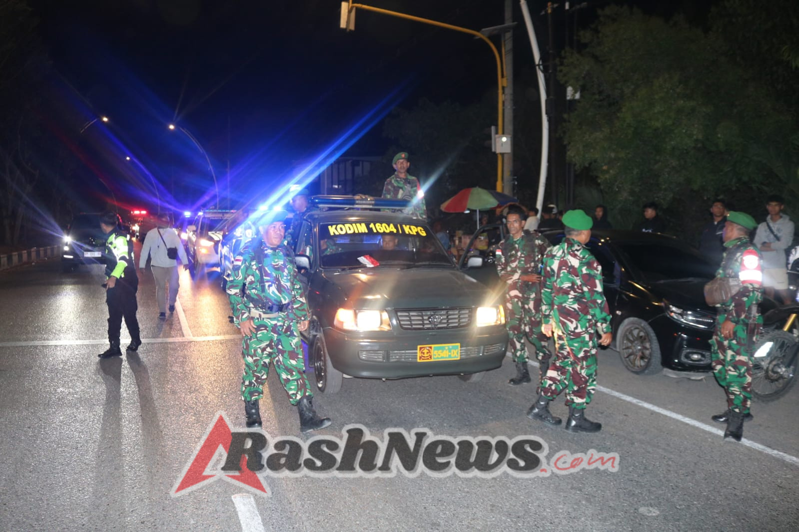 Patroli Berskala Besar Kawal Keamanan Warga Kota Kupang