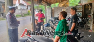 Sat Lantas Polres Karangasem  Gencar Sosialisasi Larangan Knalpot Brong