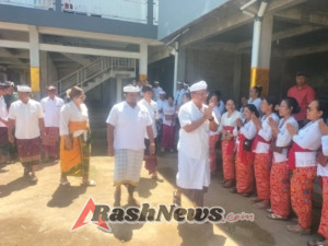 Pentingnya Sinergi TNI-Polri dan Pecalang, Pengamanan Upacara Mecaru Berjalan Lancar dan Kondusif