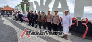 Rest Area Pura Goa Lawah Jadi Saksi Serah Terima Api Obor Porprov Bali