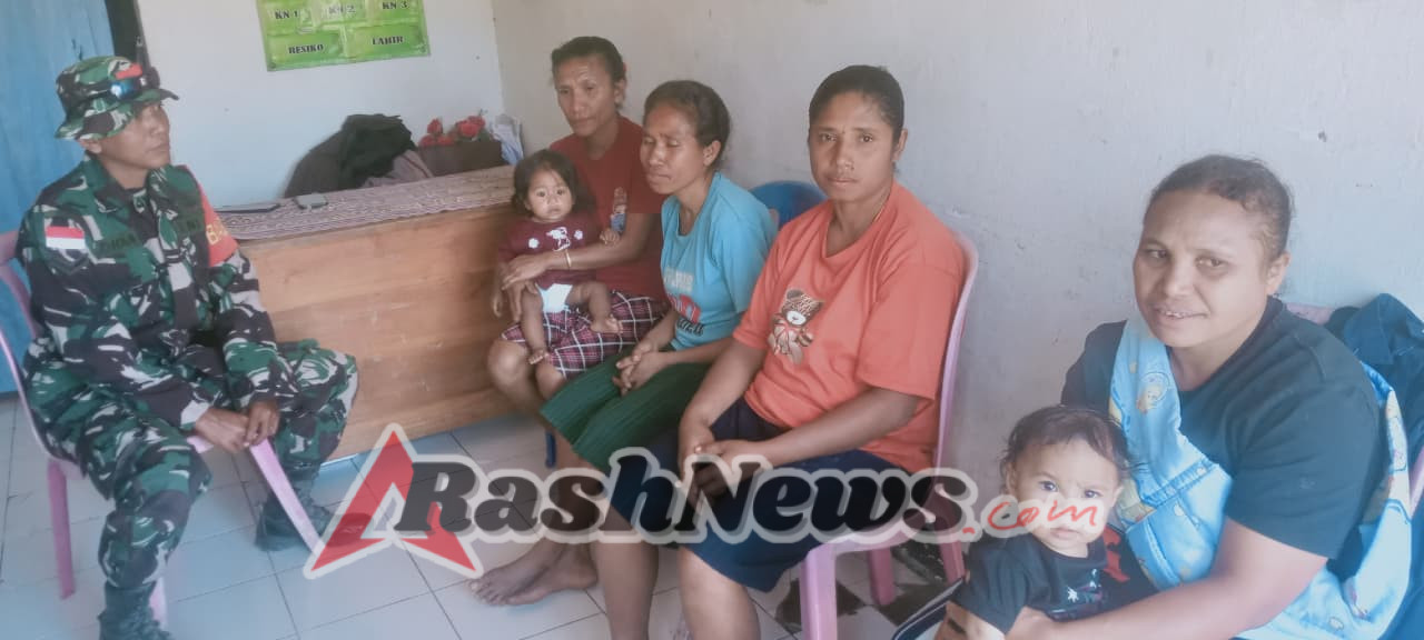 Kodim 1604 Kupang Dukung Baksos KB di Amfoang Tengah