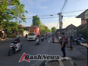 Polisi Hadir di Tengah Masyarakat, Gatur Pagi Lancarkan Aktivitas Warga