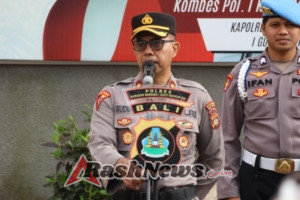 Wakapolres Bandara Ngurah Rai Pimpin Apel Pagi, Tekankan Disiplin dan Profesionalisme Anggota