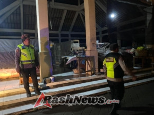 Polsek Selemadeg barat Gelar Patroli Malam Pantau Keamanan wilayah Cegah Gangguan Kamtibmas