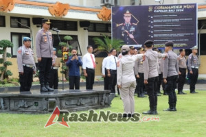 Waka Polres Tabanan Pimpin Apel Jam Pimpinan, Tekankan Disiplin dan Pelayanan Masyarakat