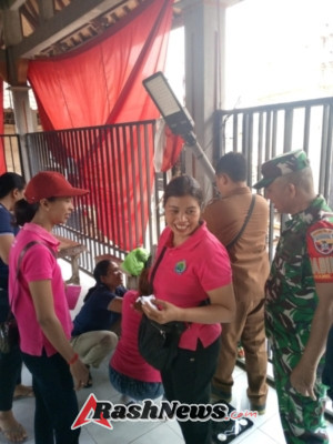 Babinsa Kelusa Tegaskan Komitmen TNI dalam Mendukung Program Kesehatan Masyarakat