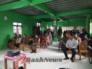 Sosialisasi Imunisasi di Sekolah MIS Alguroba Bajawa Didampingi Babinsa