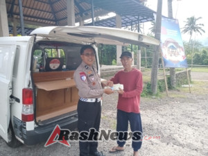 Sat Lantas Karangasem Berikan Pelayanan SAMSAT Keliling