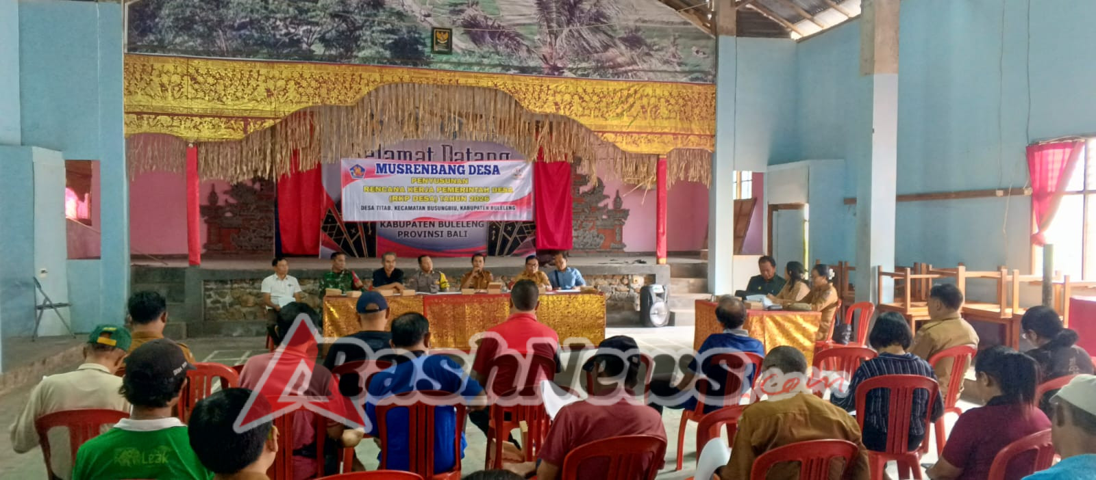 Babinsa Titab Dukung Penuh Musrenbangdes, Pastikan Pembangunan Desa Tepat Sasaran