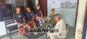 Komsos Humanis, Babinsa Vinsenso Koro Ajak Warga TutuBhada Jaga Keamanan dan Ketertiban