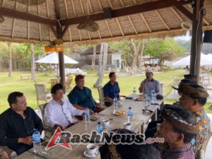 SIMAKRAMA KAMTIBMAS DENGAN PRAJURU DESA ADAT BUGBUG