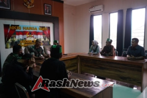 Perkuat Sinergi, HMI Sumbawa Barat Kunjungi Kodim 1628