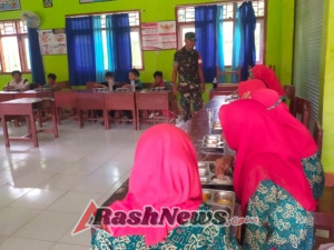 Kodim 1628/Sumbawa Barat Bersama Yayasan Samawi Cahaya Ummat Ajak Anak-Anak Hidup Sehat dan Bergizi