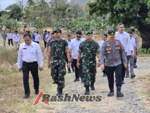Kodim 1607/Sumbawa Dukung Program Asta Cita Lewat Penanaman Pohon Kelapa Serentak