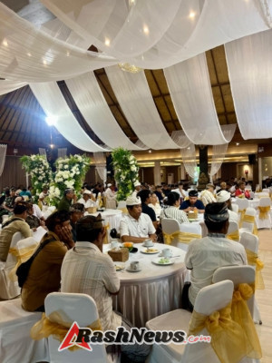 Sinergi TNI-Polri, Babinsa Beng Ikut Kawal Rangkaian Kegiatan Adat di Griya Agung Beng