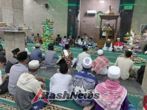 Tingkatkan Ukhuwah Islamiyah, Danpos Ramil Maluk Hadiri Maulid Nabi di Pasir Putih
