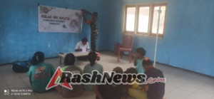 Komsos Babinsa Kodim 1602/Ende Tingkatkan Kepedulian Ibu-Ibu Kader di Desa Kotabaru