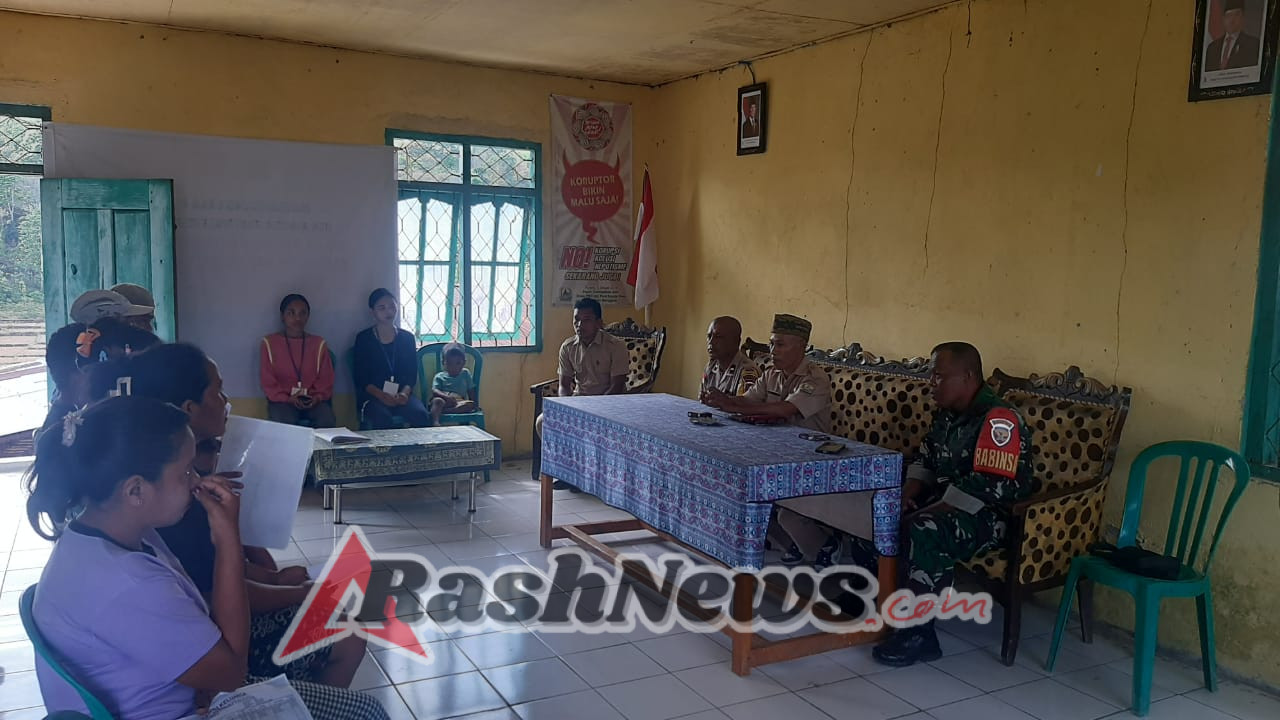 Kehadiran Babinsa Jadi Penguat Silaturahmi TNI dengan Masyarakat Manggarai