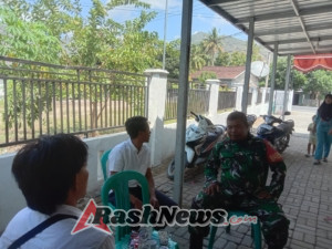 Komsos Babinsa Desa Tapir Bahas Persiapan Musdesus Tahun 2025