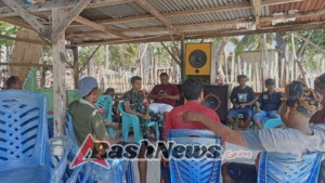 Perkuat Keamanan Wilayah, Babinsa Laksanakan Monitoring di Dusun Tuambian