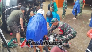 Danrem 163/Wira Satya Imbau Warga Tetap Waspada di Tengah Curah Hujan Tinggi