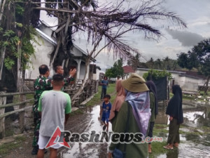 Kunjungan Dandim 1628/SBW di Desa Tongo Jadi Dorongan Percepatan Solusi Banjir