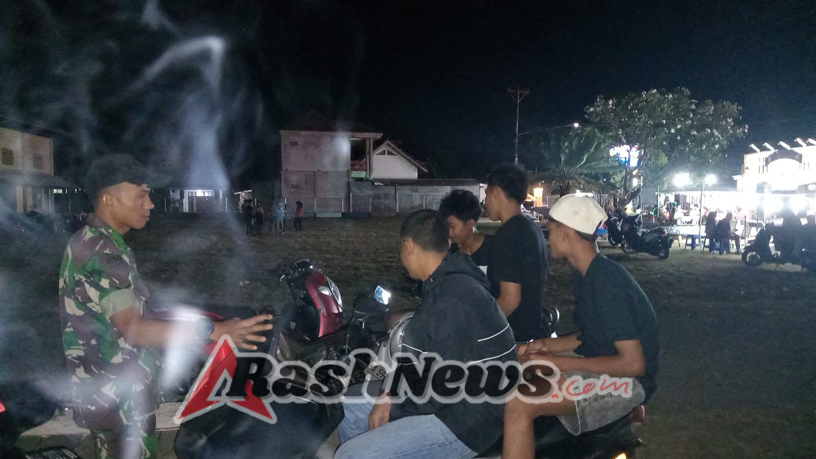 Piket Koramil 1628-05/Jereweh Tingkatkan Keamanan Lewat Patroli Wilayah