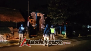 Blue Light Patrol Polsek Bebandem Cegah Gangguan Kamtibmas di Malam Hari