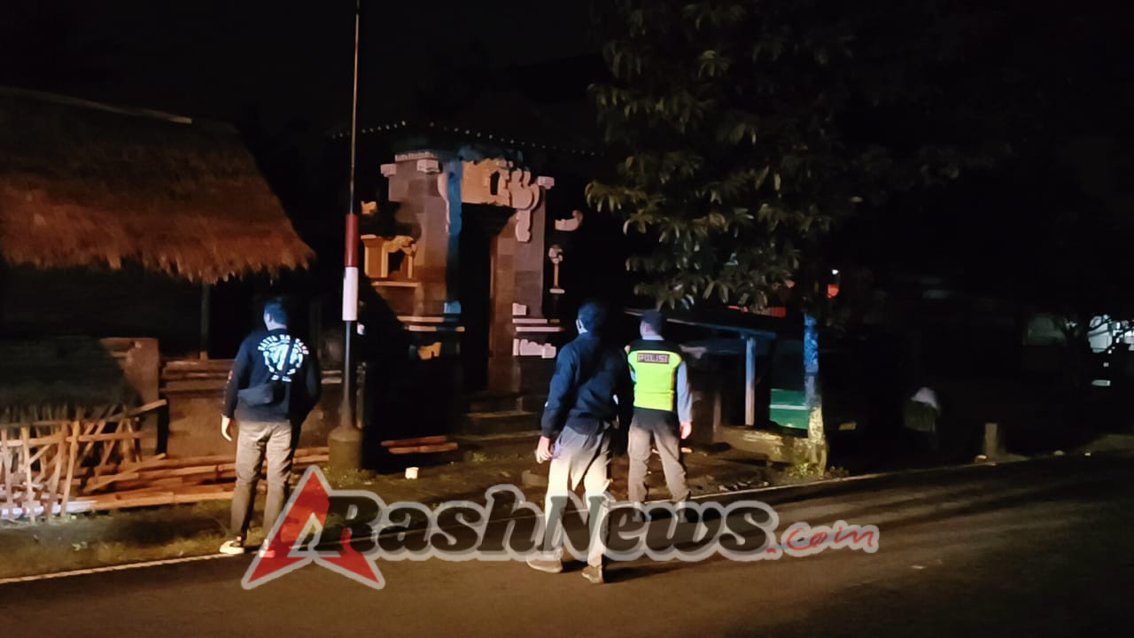 Blue Light Patrol Polsek Bebandem Cegah Gangguan Kamtibmas di Malam Hari