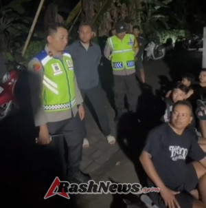 Kapolsek Kuta Utara Kunjungi Warga Terdampak Banjir di Desa Dalung