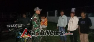 Sinergi Babinsa dan Warga Dusun Tanju Ciptakan Keamanan Bersama