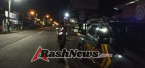 Amankan Wilayah, Polsek Petang Intensifkan Patroli Malam di Jalur Tengah