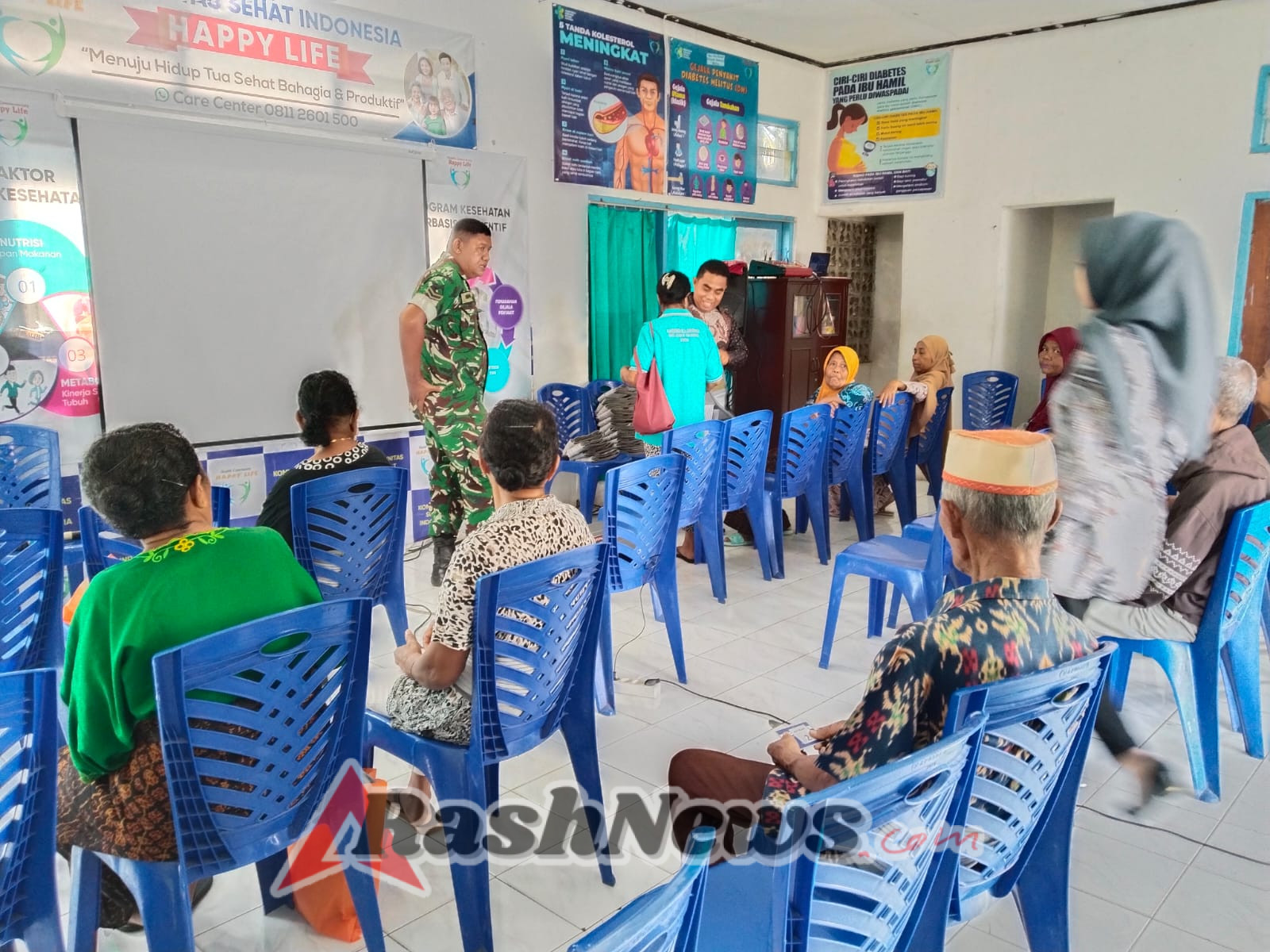 Babinsa Ramil 1602-01/Ende Hadir di Kotaratu, Dorong Peran Aktif Masyarakat