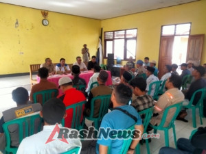 Babinsa Sertu Herman Berperan Penting Dalam Kesuksesan Sosialisasi Proyek Irigasi Tambora