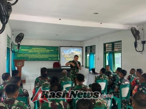 Sinergi Pertahanan dan Pembangunan, Kodim 1602/Ende Laksanakan Pembinaan Tata Ruang Wilayah